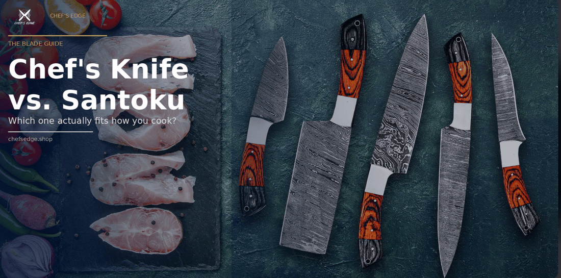 Chef's Knife vs. Santoku: Which One Actually Fits How You Cook? - Chef's Edge