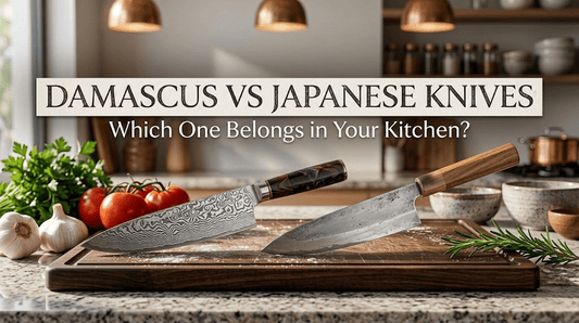 Damascus vs Japanese Knives: Which One Belongs in Your Kitchen? - Chef's Edge