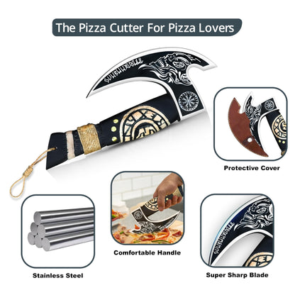 Chef's Edge Axe - Inspired Pizza Cutter - Chef's Edge