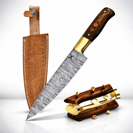 Damascus Steel Chef Knife - Chef's Edge